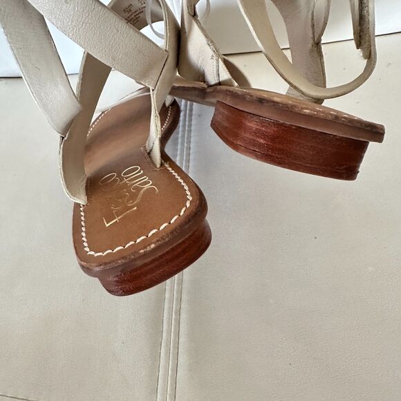 Franco Sarto Women's Tanara Ankle Strap Sandal Leather size 7.5 New - Picture 4 of 9
